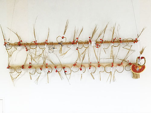 手作りのお飾り